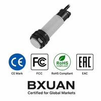 Capteur de niveau capacitif 18mm 8mm, sortie PNP NC, DC 10-30V, IP67, interrupteur de proximité pour détection de réservoirs et silos