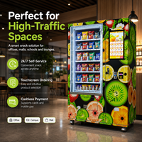 Máquinas Expendedoras Inteligentes de Última Generación, Máquina Expendedora de Snacks y Bebidas, Fabricante OEM