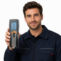 Analyseur de gaz de combustion Testo 340, testeur d'émissions industriel portable, 4 capteurs de gaz, TUV EN 50275 O2 CO NO SO2