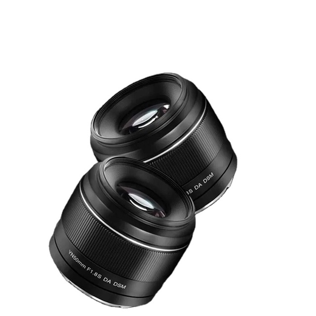 Professional Camera Lens for sony E-mount YONGNUO YN50MM F1.8S DA DSM Large Aperture Lens for A6300 A6400 A6500 NEX7 APS-C Frame