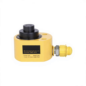 Rmc-501l Multistage Hydraulic Cylinder 50t 20mm Stroke Steel Alloy For Lifting - Product Image 2