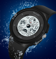 Reloj Deportivo Digital SKMEI 2346 Rojo al por Mayor para Niños con Correa de Plástico Impermeable y Pantalla Electrónica Luminosa