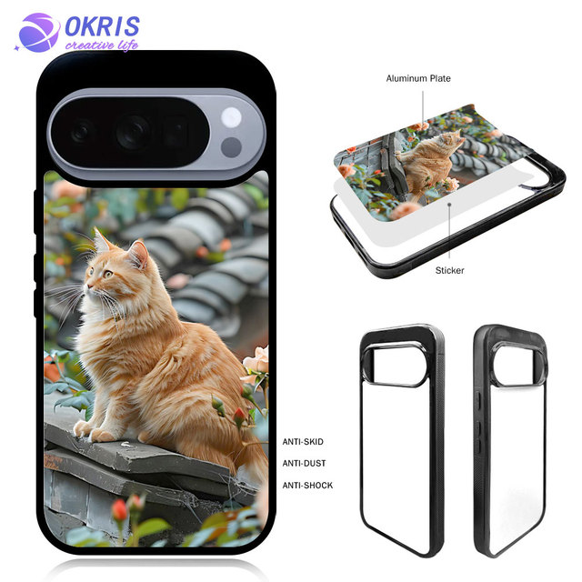 Ready Stock Sublimation Blank Phone Case for Google Pixel 9A 11 Pro Max 2D TPU Heat Transfer Mobile Phone Cover for Pixel 10 Pro