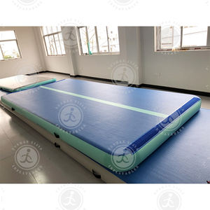 Ensemble de tapis de gymnastique gonflable, tapis de sol avec pompe à Air électrique pour un usage domestique/entraînement, 5 pièces - Product Image 3