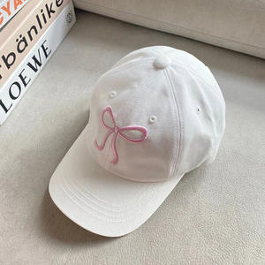 Casquettes de baseball personnalisées en polyester et coton, avec nœud brodé doux et réglable, vente en gros directe usine - Product Image 6