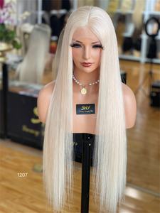 2025 SHY Patent Payment HD 13*5 Patchwork Lace Front Virgin <b>Blonde</b> Straight <b>Wigs</b> for Women Transparent Lace Wholesale - Product Image 2