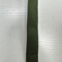 Venta caliente Moq bajo 100% Nylon verde Correas de nylon palmeadas para la industria del paraguas