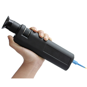 <span class=keywords><strong>400x</strong></span> LED照明付き滑り止めゴムハンドヘルド光ファイバー検査顕微鏡SC/LC/FC/ST接続WiFi 4Gネットワークツール - Product Image 6