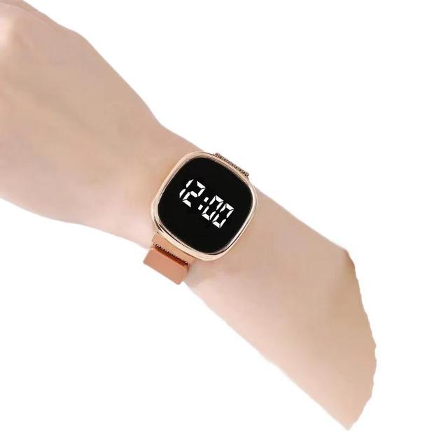 2026 Fashionable Minimalist LED Digital Watch with Charm Design Unisex Men Women Student Sports Use 45mm