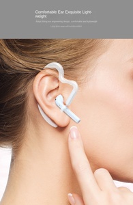 VIEFONG ER01 Micro para AirPods 1/<span class=keywords><strong>2</strong></span>/Pro, Gancho de Silicona para Oreja, Soporte Deportivo para Auriculares TWS, Anticaídas, Estable - Product Image 2