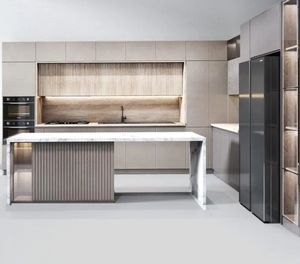 Set di Mobili da Cucina 2026 di Nuova Concezione, Modulari, Moderni, Ecologici, in Melamina, Completamente Arredati con Cassetti e Armadietti in Legno Massello - Product Image 2