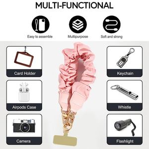 Nuevos Cordones para Teléfono con Estampado de Leopardo, Llaveros Metálicos, Multifuncionales, Antipérdida, Duraderos, Suaves y Portátiles, Regalos/Recuerdos para Fiestas/Obsequios - Product Image 3