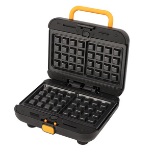 Machine à petit-déjeuner 3 en 1, plaque chauffante électrique avec revêtement antiadhésif pour sandwichs, gaufres et paninis - Product Image 2