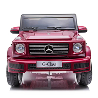 Auto Elettrica G 500 6V a 2 Posti con Licenza Ufficiale per Bambini da 5 a 7 Anni con Telecomando, Alimentata a Batteria, Certificata CE DDP