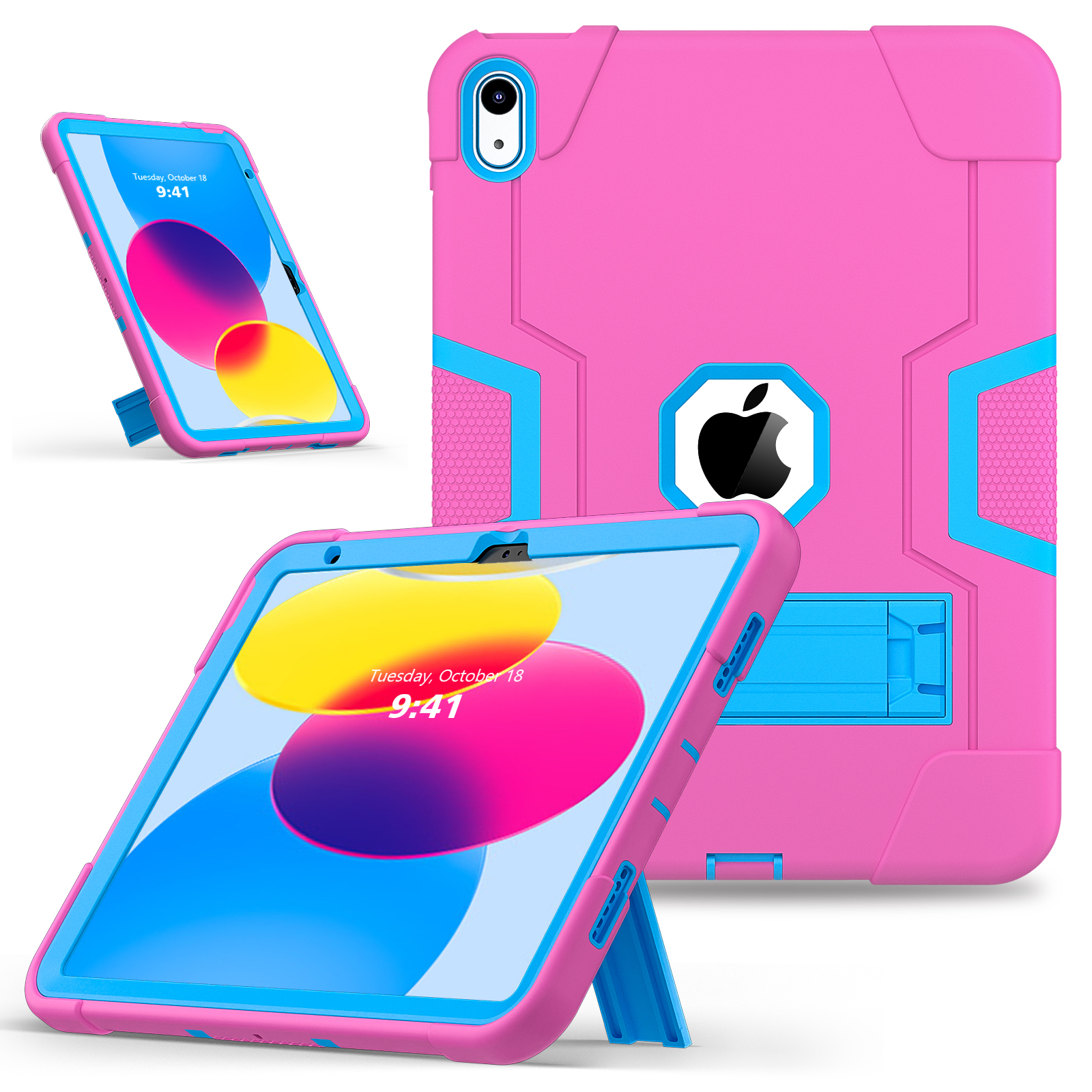 Rosa rossa + blu