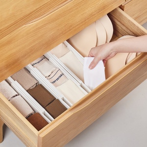 New Plastic Retractable Expandable Home Cabinet Space <b>Storage</b> Expanding File Folder Organizer <b>Storage</b> <b>Box</b> for Household - Product Image 6
