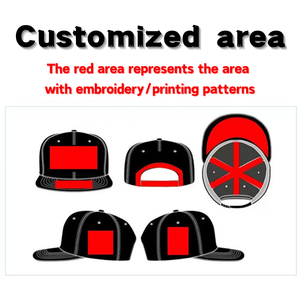 Cappellini da Baseball Personalizzabili 100% Cotone con Ricamo 3D, Vari Colori per Squadre, Logo e Elementi Tematici - Product Image 5