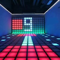 Piso LED Interactivo Programable para Juegos en Parques de Aventura Educativos y Aeropuertos