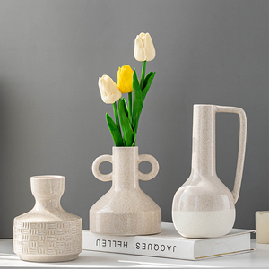 Vase <span class=keywords><strong>en</strong></span> céramique rouge <span class=keywords><strong>terre</strong></span> <span class=keywords><strong>cuite</strong></span> à double anse, couleur <span class=keywords><strong>terre</strong></span> <span class=keywords><strong>cuite</strong></span>, bouteille à fleurs - Product Image 6