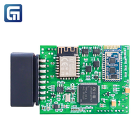 Module PCBA de diagnostic de véhicule OBDII OEM ODM, détecteur de panne de moteur de voiture multi-protocoles WiFi, carte d'assemblage PCB
