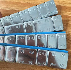 Nouveaux contrepoids adhésifs en acier zingué pour roues, à coller, pour l'équilibrage des pneus et la réparation - Product Image 5