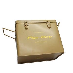 Bán buôn hình chữ nhật lớn thực phẩm tin container kim loại hộp lưu trữ với xử lý - Product Image 3