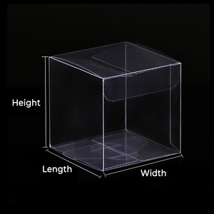 Bán Sỉ Hộp Nhựa Acetate PET <span class=keywords><strong>PVC</strong></span> Trong Suốt Để Đóng Gói Quà Giáng Sinh - Product Image 3