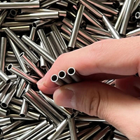 Acero inoxidable SS304 316 1mm 2mm 3mm 4mm 5mmm 6mm 7mm 8mm Precisión Pequeño Mini Micro Tubo Capilar