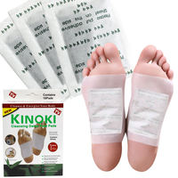 Nouveaux Patchs Détox Kinoki pour les Pieds, Patchs Adhésifs Détoxifiants pour le Corps et la Bouche/Nez, Efficaces pour la Détoxication