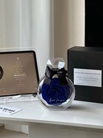 Rose éternelle de luxe dans un dôme en acrylique, coffret cadeau de fleurs naturelles préservées avec parfum, décoration élégante pour la maison pour la Saint-Valentin
