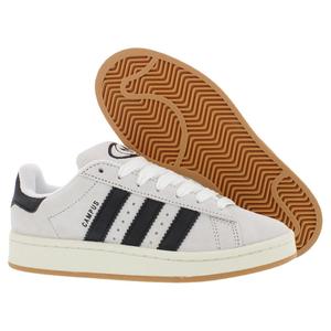 Scarpe Adidas Campus 00s in Pelle Scamosciata per Donna, Bianco Cristallo, Nero Intenso, Bianco Sporco - Product Image 4