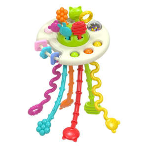 Jouets musicaux sensoriels doux pour bébés - Éducation précoce Résistant aux morsures Fabriqué en plastique Unisexe - Product Image 1