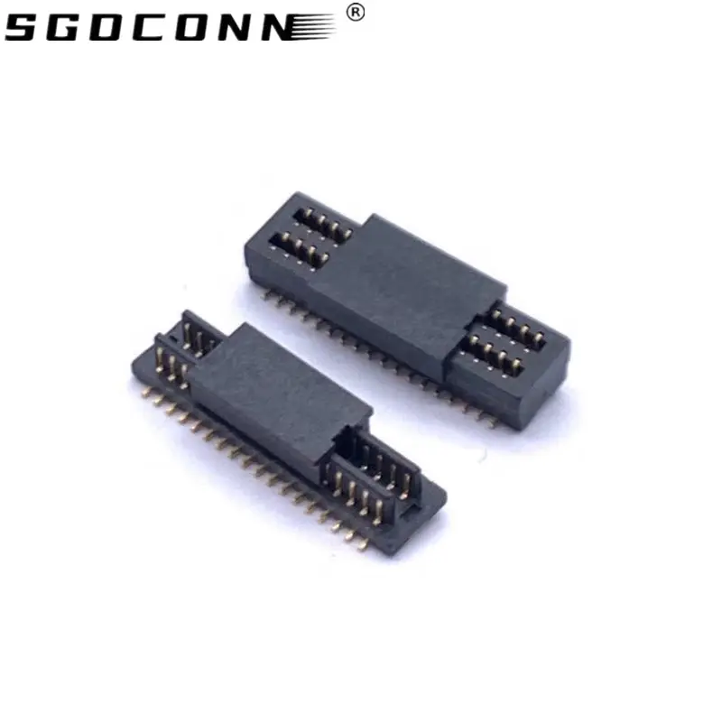 Pogo Pin Connector 0.5 Mm Pitch 10pin Pcb Connector Board To Board Connector Height 2.2mm Female