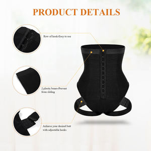 Body sculptant pour femmes, respirant, contrôle ferme, mode gainant, sangle amincissante, gaine ventre plat, body haut sous le buste, ceinture de maintien de la taille - Product Image 2