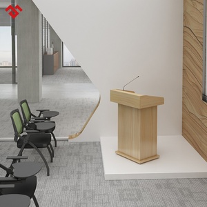 Wooden Podium Rostrum Pulpit Platform Cheap Church Podium - Product Image 2