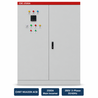 Équipement de distribution électrique complet CBC 2500A, y compris des tableaux de distribution et des appareils de commutation, pour une usine de fabrication d'acier