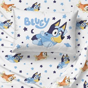 Ensemble de literie Jay Franco <span class=keywords><strong>Bluey</strong></span> et <span class=keywords><strong>Bingo</strong></span> Twin, 5 pièces, comprenant un ensemble de draps et des taies d'oreiller - Product Image 5