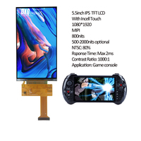 Interface MIPI Mcu Rgb Spi Lvds, panneaux d'affichage couleur de petite taille 2.4 2.8 3 3.5 5 5.5 7 10.112.9 pouces, écran tactile, module LCD TFT
