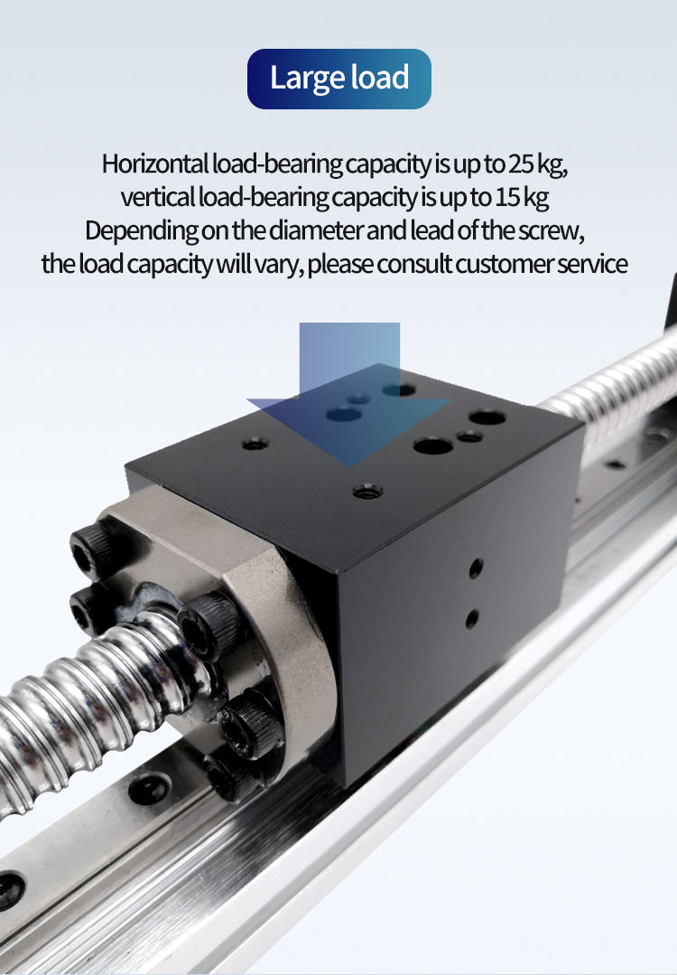 XYZ 3 Axis Linear Guide Module - Customized Stroke Single Axis