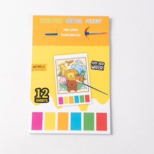 Libro da Colorare con Acqua Profumata Personalizzabile con Pennello, Giocattolo Educativo per la Creazione Artistica dei Bambini - Product Image 1