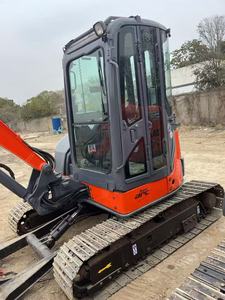 Excavatrice Hitachi ZX50U 2023, faible nombre d'heures de travail, d'occasion, 5 tonnes, capacité de godet de 0,25 m³, composants Kawasaki, pour travaux de construction - Product Image 4