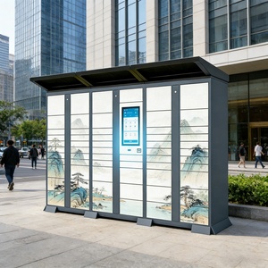 XinJu - Casillero Inteligente para Paquetes de Gran Capacidad con 96 Puertas, Sistema de Entrega Modular, Buzón de Correo de Alta Eficiencia para Almacenes de Comercio Electrónico - Product Image 5