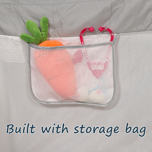 Parc pour bébé PRODIGY PPI003 Classic, multifonctionnel, écologique, durable, filet de sécurité intérieur pliable, parc pour bébé avec design moderne - Product Image 3