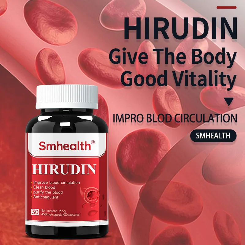 プライベートラベルLeechHirudinカプセルHirudin Extractカプセルfor Improve bicod circulatian purify the blood