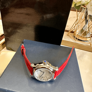 Montre mécanique automatique de luxe pour femmes avec diamants flottants, cadran à chiffres romains, montre-bracelet élégante pour femmes - Product Image 3