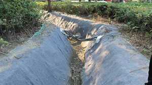 Chi phí thấp địa kỹ thuật tổng hợp xi măng Composite Thảm 5mm 6mm 8mm 10mm 15mm bê tông chăn lót cho kênh và kênh - Product Image 4