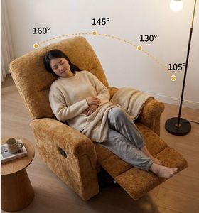 Sillón Reclinable Giratorio Manual con Función Extensible, Sofá Moderno para Espacios Pequeños, Sillón Reclinable para Sala de Estar - Product Image 5