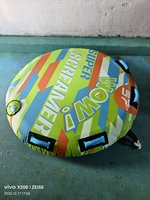 APEX Jouets aquatiques gonflables, bouée de ski tractée, équipement de divertissement, matériau PVC, capacité 100-500 kg, <5 passagers