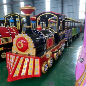 Trenes sin rieles de diseño personalizado para centros comerciales, trenes para parques de atracciones infantiles interiores para carnavales - Product Image 2