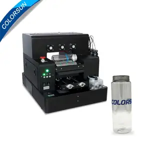 Hot Sale Upgrade Automatic A4 UV printer Bottle printer Phone cover Printing Machine for Epson L805 UV printer A4